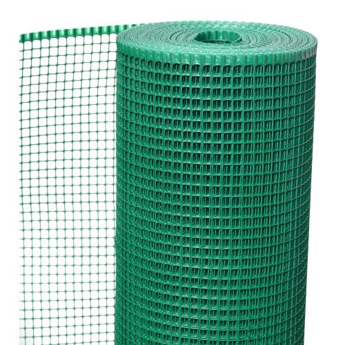 Négyzetes műanyag kerítés csirkeháló1*50 m (#10*10mm)
