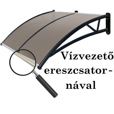 Bronz Pergola Előtető 240 X 100 cm