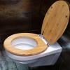 Bambusz WC tető